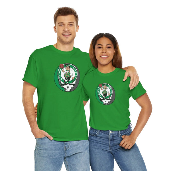 Boston Celtics Grateful Dead T-Shirt - NBA StealieShop